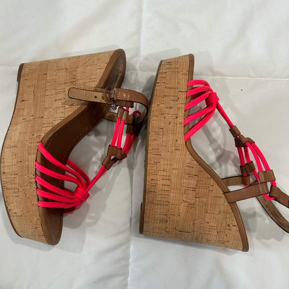 Coach Women's Brown and Pink Sandals - Picture 10 of 10